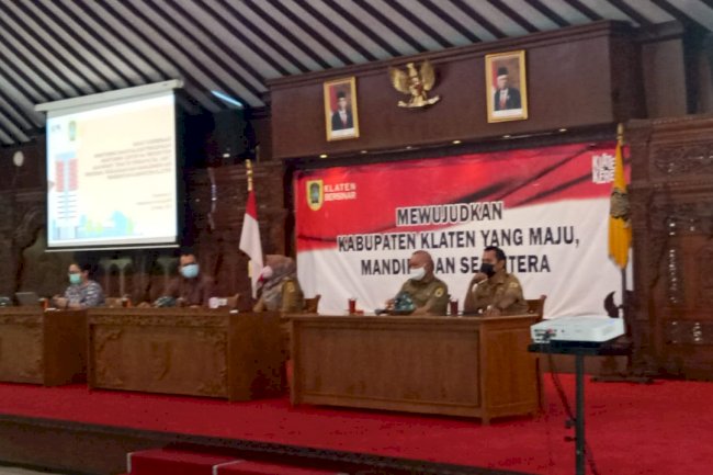 Monev Tematik  Pencegahan Korupsi oleh KPK RI di Pemerintah Kabupaten Klaten