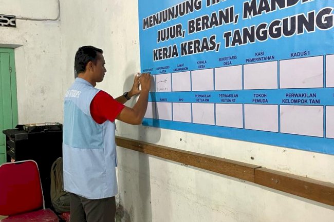 Sosialisasi dan Deklarasi Desa Antikorupsi
