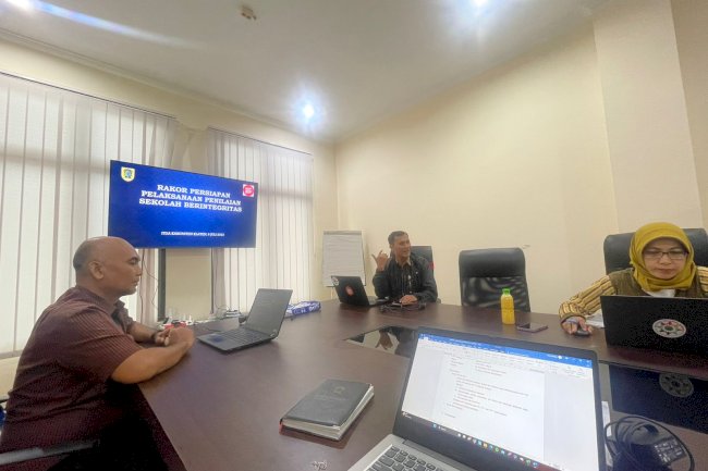 Rakor Persiapan Penilaian Sekolah Berintegritas, Menuju Kenduri Pengawasan 2023