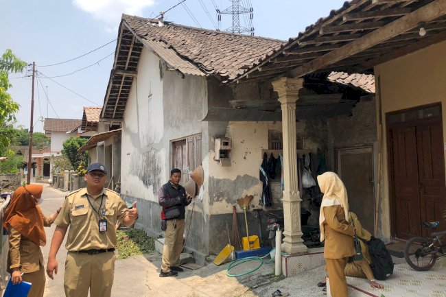 TIM DARI INSPEKTORAT DAERAH KABUPATEN KLATEN MELAKSANAKAN VERIFIKASI PROGRAM HIBAH AIR MINUM PERDESAAN DI KABUPATEN KLATEN