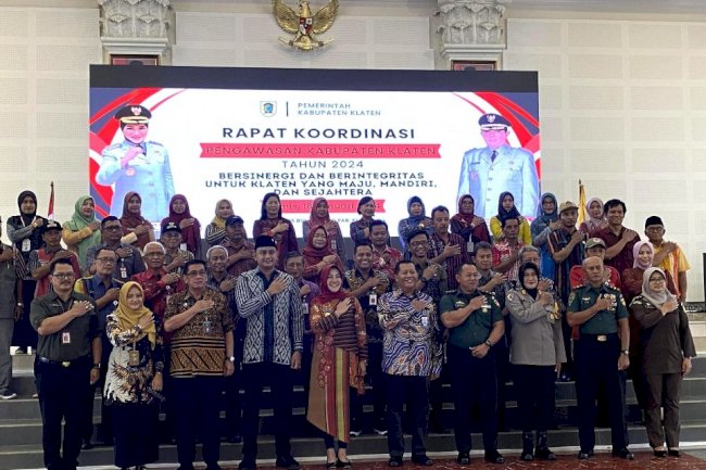Rapat Koordinasi Pengawasan Kabupaten Klaten Tahun 2024