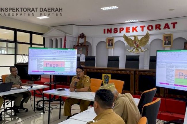 Rapat Koordinasi Tindaklanjut Laporan Hasil Pemeriksaan Kepatuhan atas Bantuan Keuangan yang Bersifat Khusus dari APBD Kabupaten kepada Desa Tahun Anggaran 2023