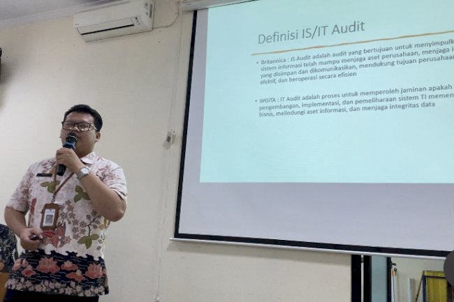 Pelatihan IT Audit di Kantor Inspektorat Daerah Kabupaten Klaten