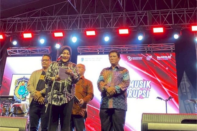 Pentas Musik Antikorupsi Meriahkan Puncak Festival Antikorupsi 2024