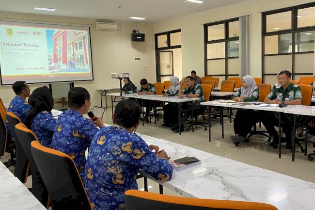 Kunjungan dari Inspektorat Kabupaten Jepara