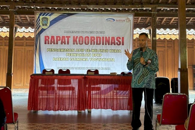 ITDA Klaten Jadi Tuan Rumah Peningkatan Koordinasi Pengawasan APIP Se-Wilayah Kerja Perwakilan BPKP D.I.Yogyakarta