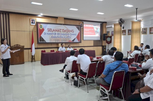 Sosialisasi Pengisian LHKPN bagi Wajib Lapor di Lingkungan Kecamatan dan Kepala Desa se-Kabupaten Klaten