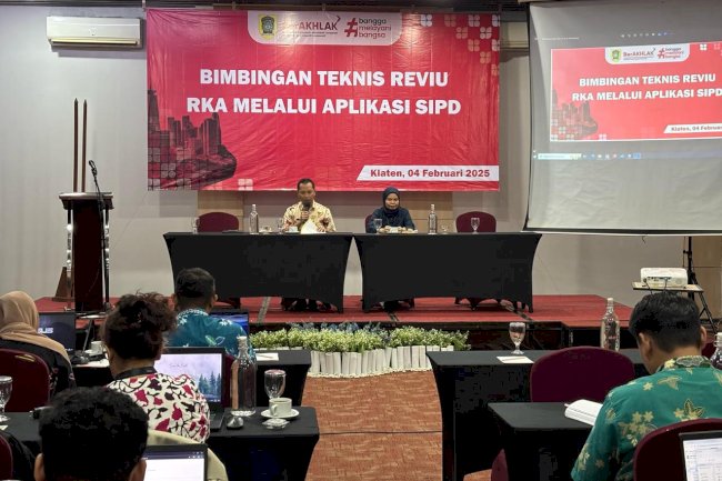 Bimtek e-Reviu RKA oleh Kemendagri