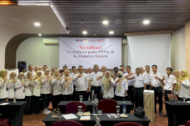 PPPK Klaten Ikuti Sosialisasi Gratifikasi, Langkah Nyata Perkuat Integritas Aparatur