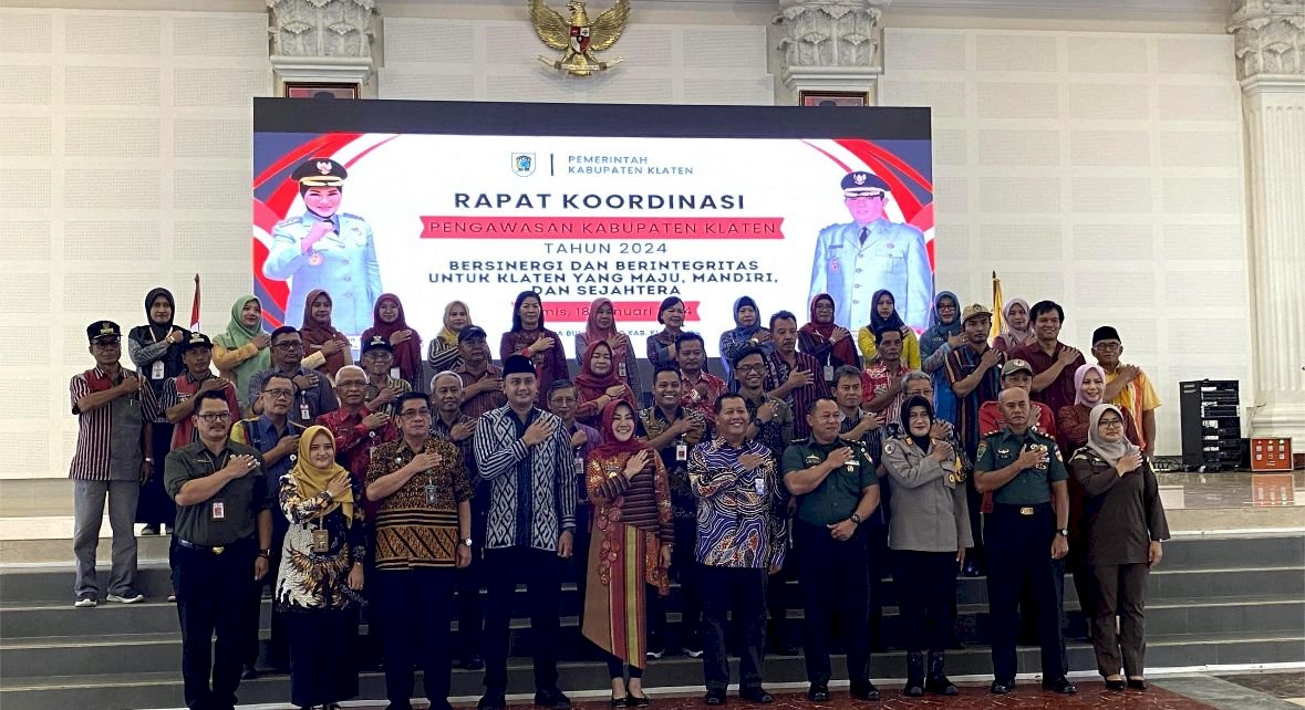 Rapat Koordinasi Pengawasan Kabupaten Klaten Tahun 2024 