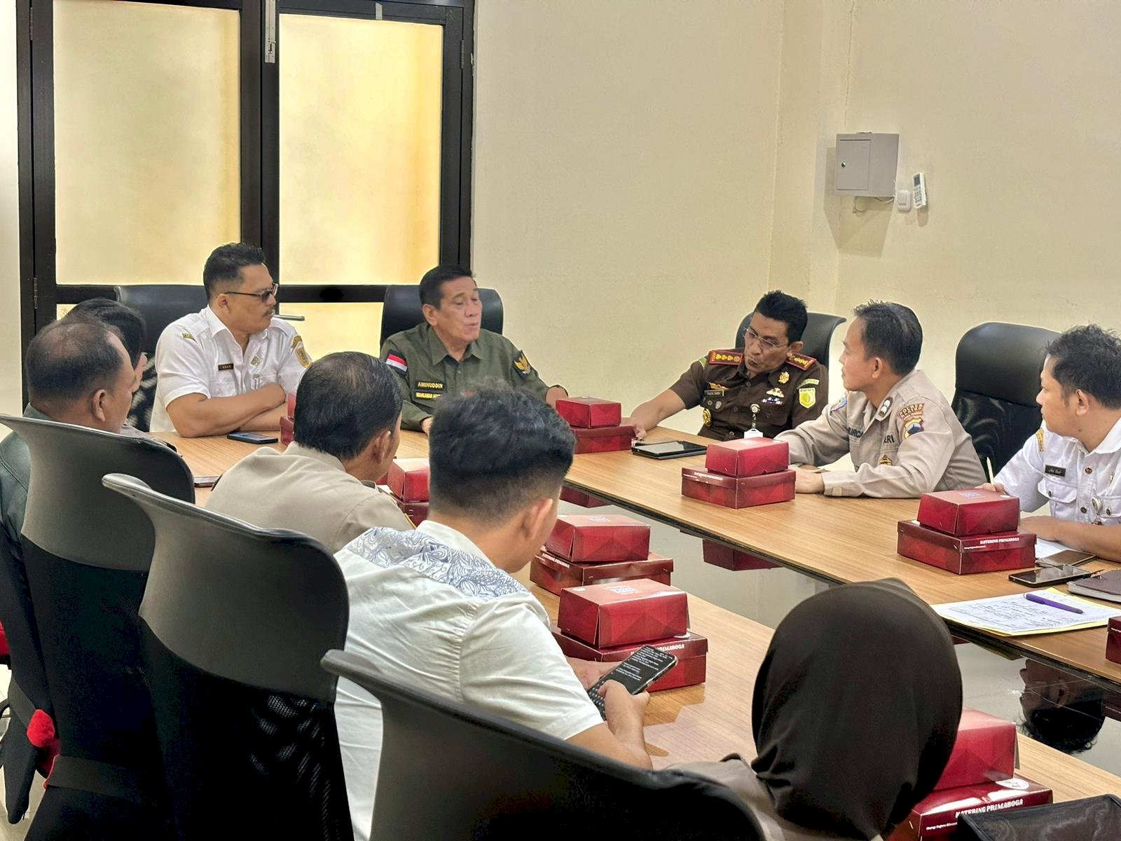 Rapat Koordinasi Tim Saber Pungli Kabupaten Klaten bulan Juni 2024