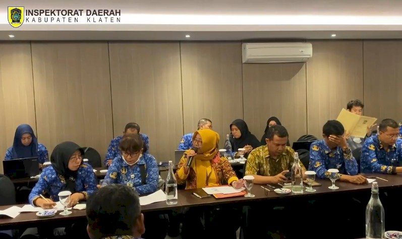 Sinkronisasi Program Kerja Pengawasan Tahunan Inspektorat Daerah Kabupaten Klaten Tahun 2024 dan Penyusunan Rencana Aksi atas AOI Penilaian Mandiri Kapabilitas APIP Inspektorat Daerah Kabupaten Klaten Tahun 2023