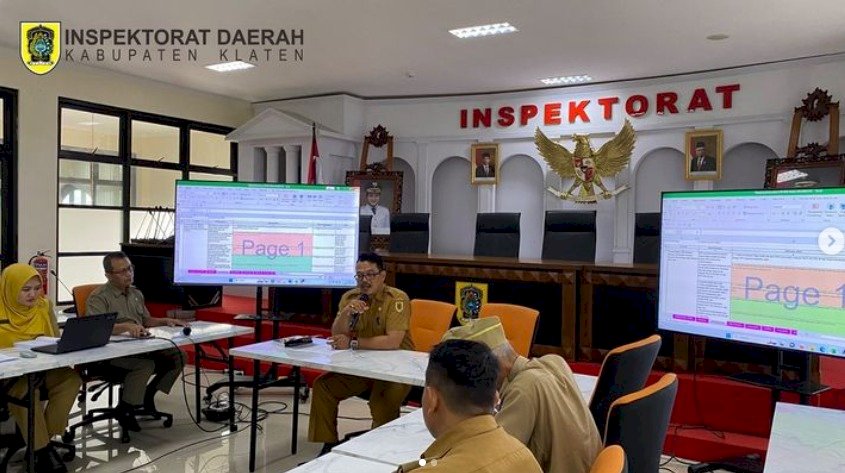 Rapat Koordinasi Tindaklanjut Laporan Hasil Pemeriksaan Kepatuhan atas Bantuan Keuangan yang Bersifat Khusus dari APBD Kabupaten kepada Desa Tahun Anggaran 2023