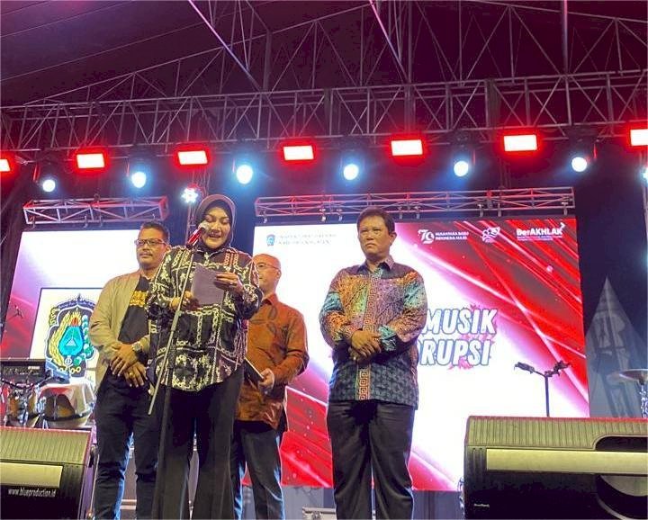 Pentas Musik Antikorupsi Meriahkan Puncak Festival Antikorupsi 2024