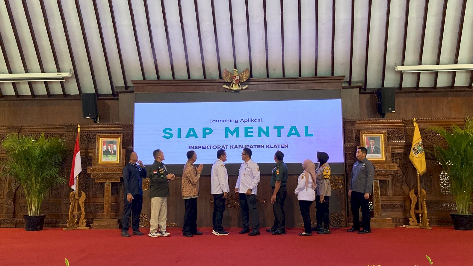 Luncurkan Aplikasi Siap Mental, Inspektorat Daerah Kabupaten Klaten Siap Perkuat Sistem Pengawasan Internal