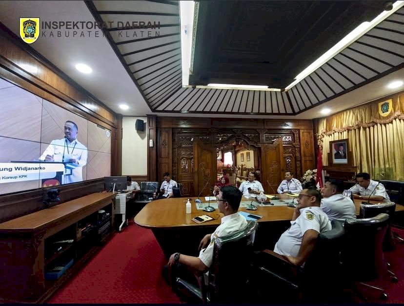 Bupati Klaten Ikuti Peluncuran Indikator IPKD MCP Tahun 2025
