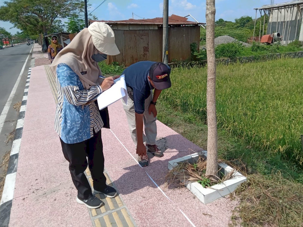 Inspektorat Klaten Dampingi Pemeriksaan Pengadaan Barang dan Jasa: Kualitas Jalan Diuji