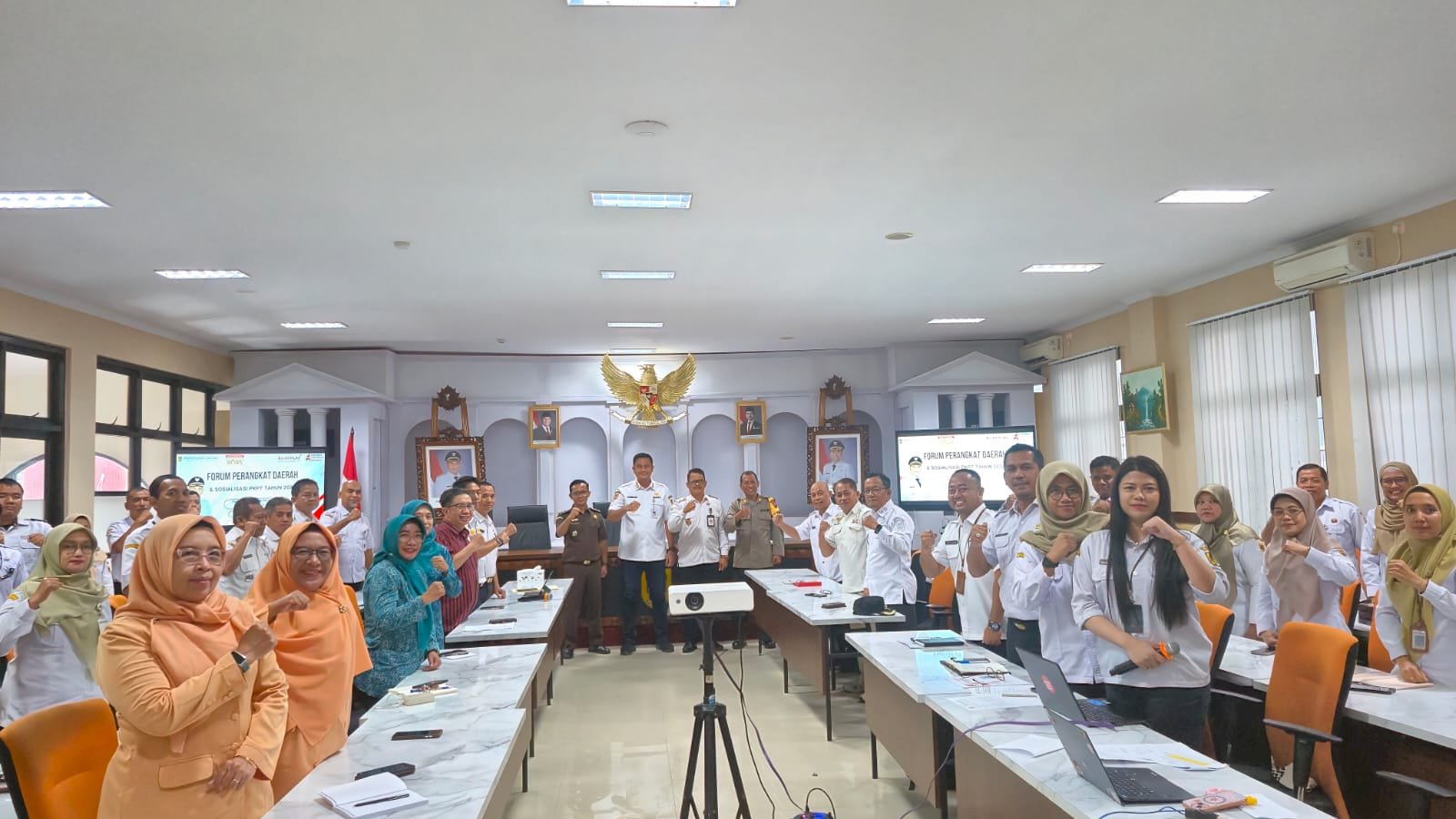 Bupati Hamenang Dorong Penyelarasan Program Pengawasan pada Forum PKPT 2026