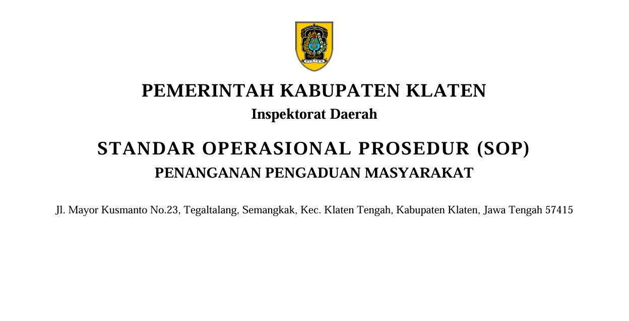 Penanganan Aduan Masyarakat yang Cepat, Tepat, dan Akuntabel