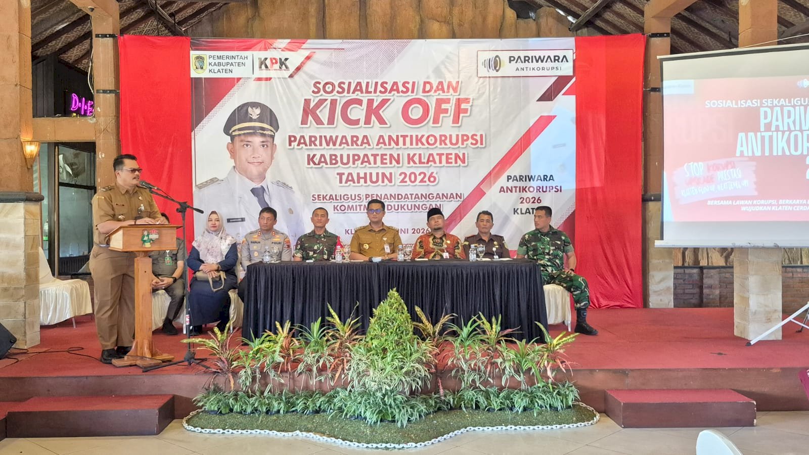 Melanjutkan Prestasi Nasional, Klaten Kick Off Pariwara Antikorupsi 2026