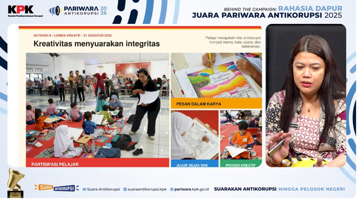 Bagikan Rahasia di Balik Prestasi Pariwara Antikorupsi 2025, Klaten Hadiri “Behind the Campaign” KPK RI