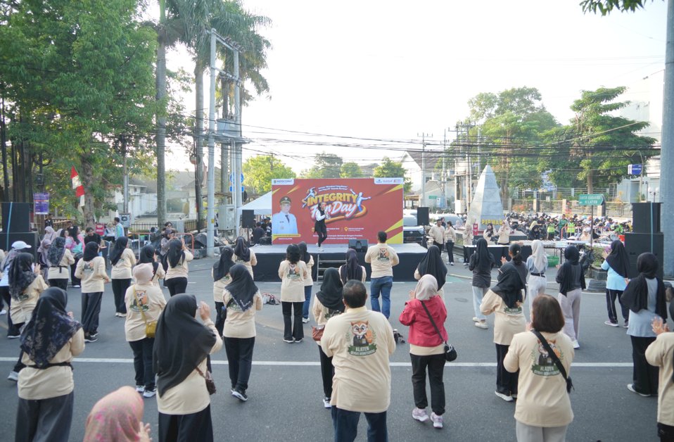 Klaten Integrity Fun Day 2026: Biasakan yang Benar, Kayuh Perubahan